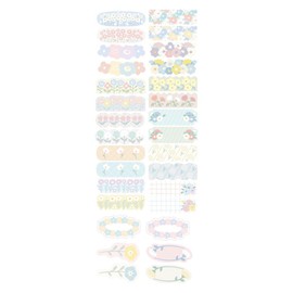 MST-FA40-D Marks Nuance Color Masking Tape, Flake Type, For Titles That Can Be Written With Water-Based Pens, "Master" Notebook Deco,