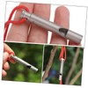 Kisangel Survival Whistle Emergency Signal Portable Keychain Metal Hiking Outdoor