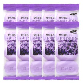 (10개)향이 좋은 라벤더비누 90g 3개입 /업소용 단단한 알뜰비누 (10 pieces) Fragrant Lavender Soap 90g 3-pack / Commercial-grade Firm Budget Soap