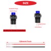 12mm Mini On/Off Switch with Latch 250V 1.5A 125V 3A