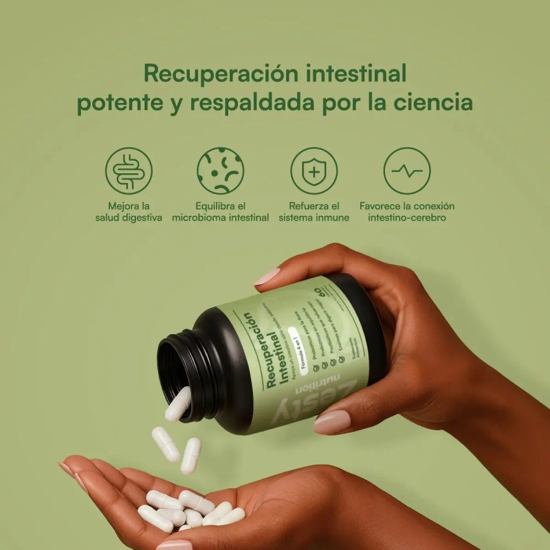 Fórmula 4 en 1 para Recuperación Intestinal | Prebióticos +