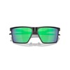 Oakley OO9482 Futurity Sun Rectangular Sunglasses, Satin Black/Prizm Jade, 57