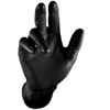 50 Pairs of Nitrile Gloves 0422 Grip Black L (9))