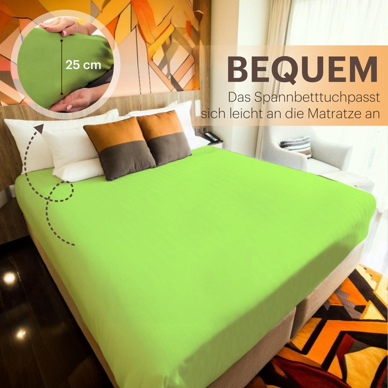 Nature mark jersey fitted sheets, 100% cotton in many sizes