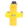 Adjustable Grade Rod Level Horizontal Bubble Aluminum Portable Leveling Tool
