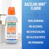 TheraBreath Whitening Mouthwash, Dazzling Mint, Dentist Formulated, 1 Liter