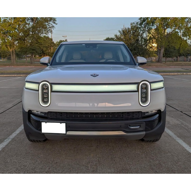 iJDMTOY Front Tow Hook Mount License Plate Relocation Bracket, Compatible