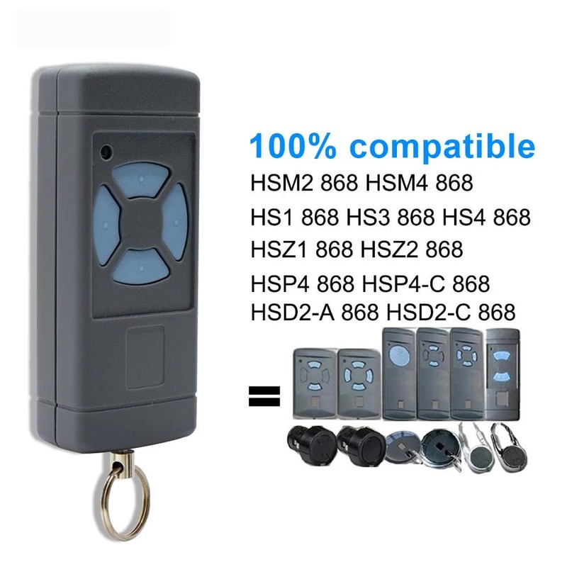868 MHz Duplicator Hansender Compatible with Hormann HS4 HSM2 HSM4