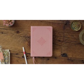 ESV New Testament with Psalms and Proverbs (TruTone, Pink, Fleur-de-lis Design)