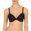 Natori Womens Conform Full Fit Memory Contour Convertible Underwire Black