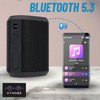 Tragbarer Bluetooth-Lautsprecher – Leistungsstarker Bluetooth-Lautsprecher mit hochwertigem Audio und kompaktem