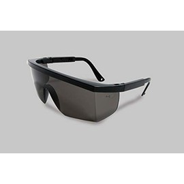 Series Safety Glasses With Black Frame And Gray Universal Lens