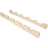 Hardware Resources BR24 Wine Bottle Rack, Maple