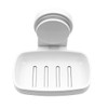 Alnicov Bath Suction Cup Soap Dishes with Drainage for Wall