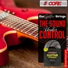 5 Core Electric Guitar Strings for 6 String Guitars Nickel