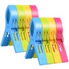 URAQT Beach Towel Clips, 8 Pcs Large Laundry Clip Towel