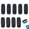 9Pcs Pedi Replacement Rollers Heads Refills, Extra Coarse for Pedicure