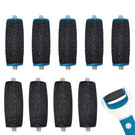 9Pcs Pedi Replacement Rollers Heads Refills, Extra Coarse for Pedicure Hard Skin Remover