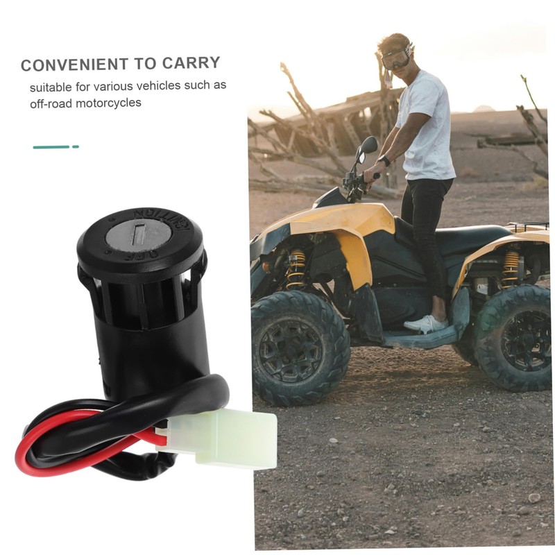 Mikinona ATV Ignition Switch Replacement Key Switch for Efficient Starting