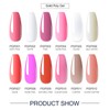 Nail Extension Gel Kit Beautiful Elegant Mild Glitter Decoration Poly