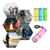 Rocutus 4 Piezas Mini Linterna Led Uv Lámpara Para Uñas