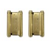 Pair of 5" Double Action Spring Hinge Stainless Steel Cafe