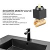 Shower Mixer Valve Wall Mount Concealed Rough In Kit Bathroom