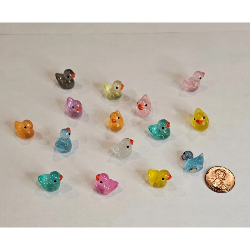 Magnetic Glowing Mini Ducks for Cruising or Jeeps! (Set of