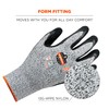 Ergodyne Nitrile Coated Work Gloves, Cut Resistant Level A3, Grip