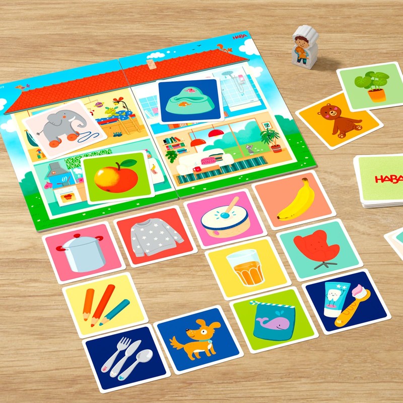 HABA My First Games: My Home, Game Collection for Children