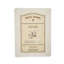The Face Shop Rich Hand V Special Care Hand Mask 16g / 리치핸드V 스페셜케어 핸드마스크 16g