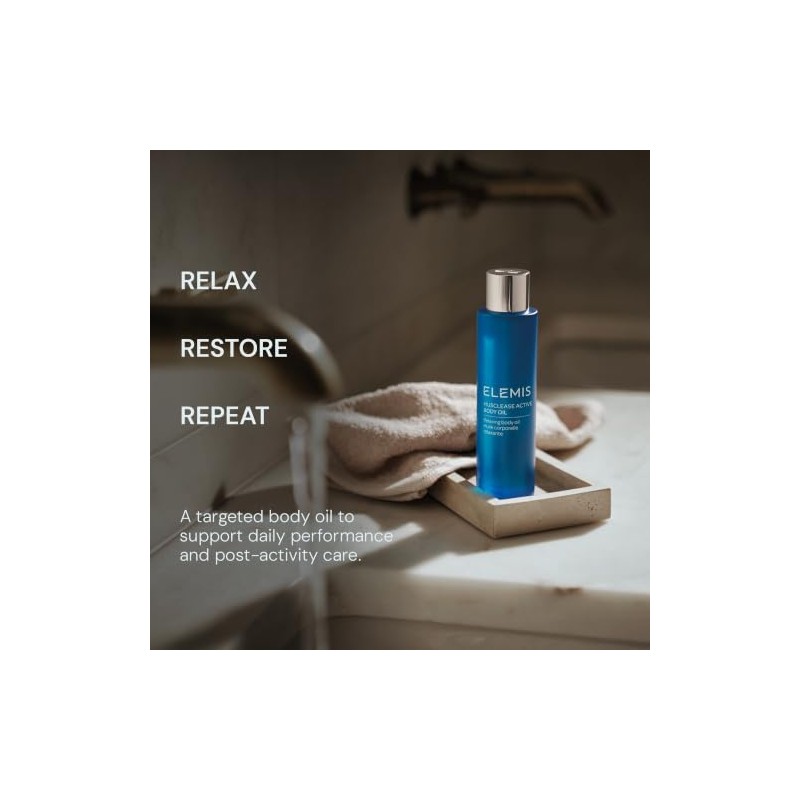 ELEMIS Musclease Active Body Oil - Relaxing Body Oil, 3.3