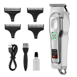 DONGYIN Mini Cordless Hair Clippers for Men, Small Size Professional Clippers and Trimmers Set, Electric Hair Trimmer for Men with Led Display.