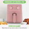 GreenLife 4.5QT Air Fryer, Mechanical Dial Controls, PFAS-Free Ceramic Nonstick