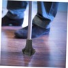 Kisangel Ergonomic Hiking Stick Boot Tips Anti-Slip Pole Protectors Lightweight