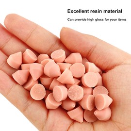 QANYEGN Polishing Grinding Tumbling Media Resin Making Tool 445G Jewelry Polishing Material For Home DIY Projects