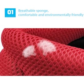 Neck Support Brace Ergonomic Cervical Collar Breathable Neck Brace for Neck Pain Soft Foam Neck Collar Protector for Stabilizes Vertebrae, Sleeping, Relieves Pain and Pressure