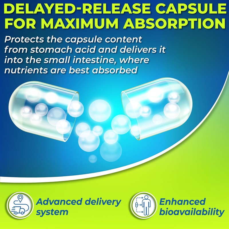 Probiotics with Digestive Enzymes and Prebiotic for Women and Men