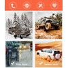 Snow Chains for Car, 12 PCS Universal Adjustable Snow Tire