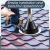 Yaocom 4 Pcs #3 Metal Roof Pipe Flashing Vent Boot