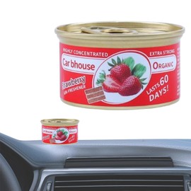 Car Balm Air Freshener - Air Freshener Solids For Home - Scented Gel Air Freshener Home Truck Wood Block Can Aromatherapy Long-Lasting