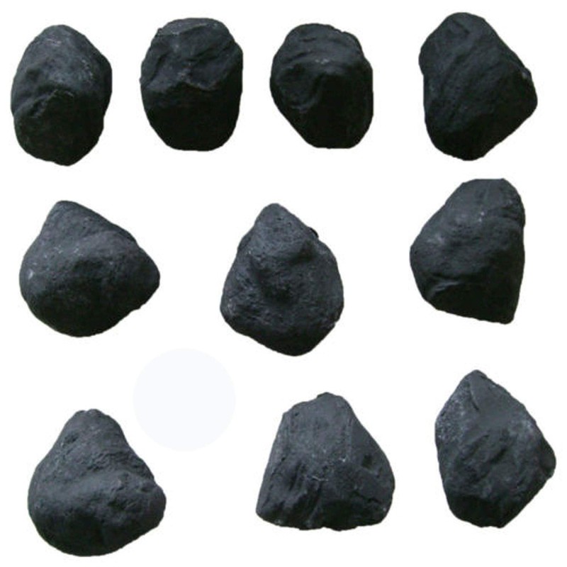 GAS FIRE REPLACEMENT COALS CASTED COALS FOR LIVE FLAME FIRES