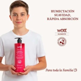 Crema Corporal Hidratante Wött Frutos Rojos 740ml Frutos Rojos