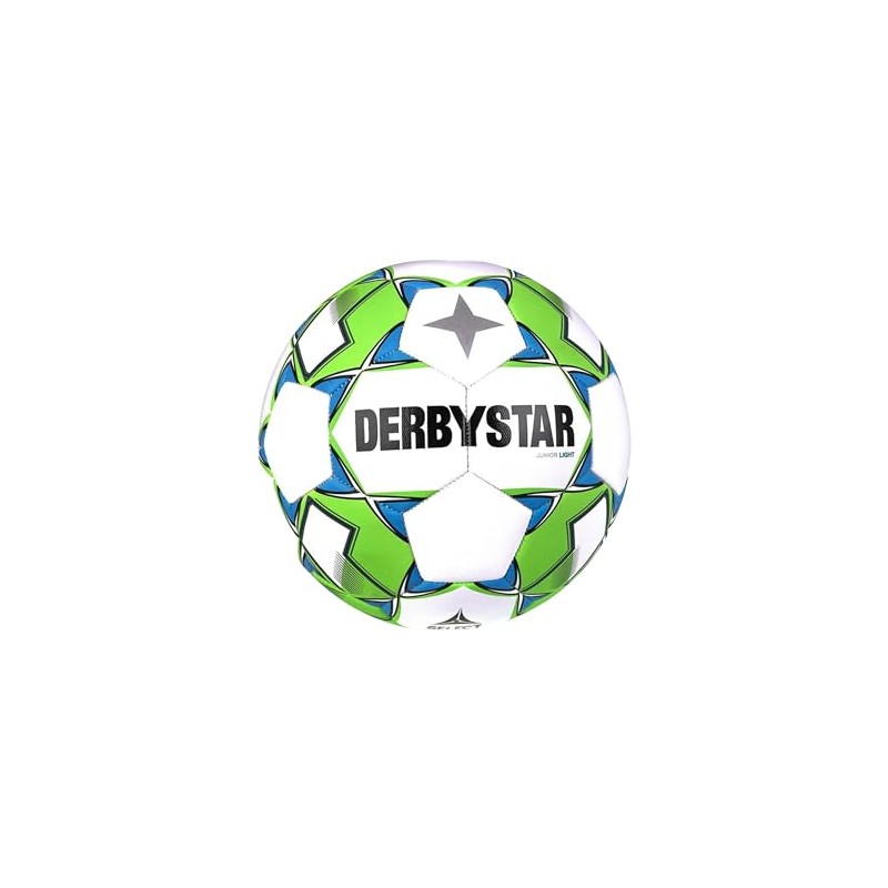 Derbystar Unisex - Adult Football Junior Light V23 White/Green/Blue Size