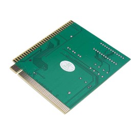 Goshyda Diagnostic Card, 4 Digit Card PC Analyzer Computer Diagnostic Motherboard Post Tester with Ming Sound to Report Error Function for PCI & ISA