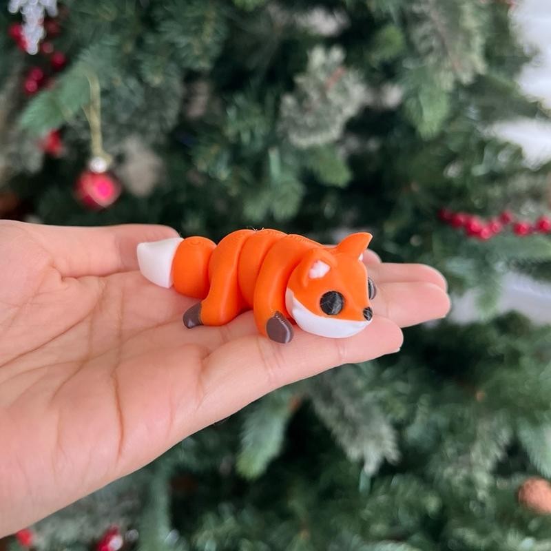 Mini animals 3d printed articulated home decor statues and figurines:_Bunny