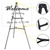 PUJIANG 3 Pack Easel Stand for Sign - 63 Inches