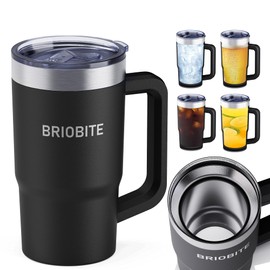 2-in-1 Freeze & Insulated Stainless Steel Mug with Lid