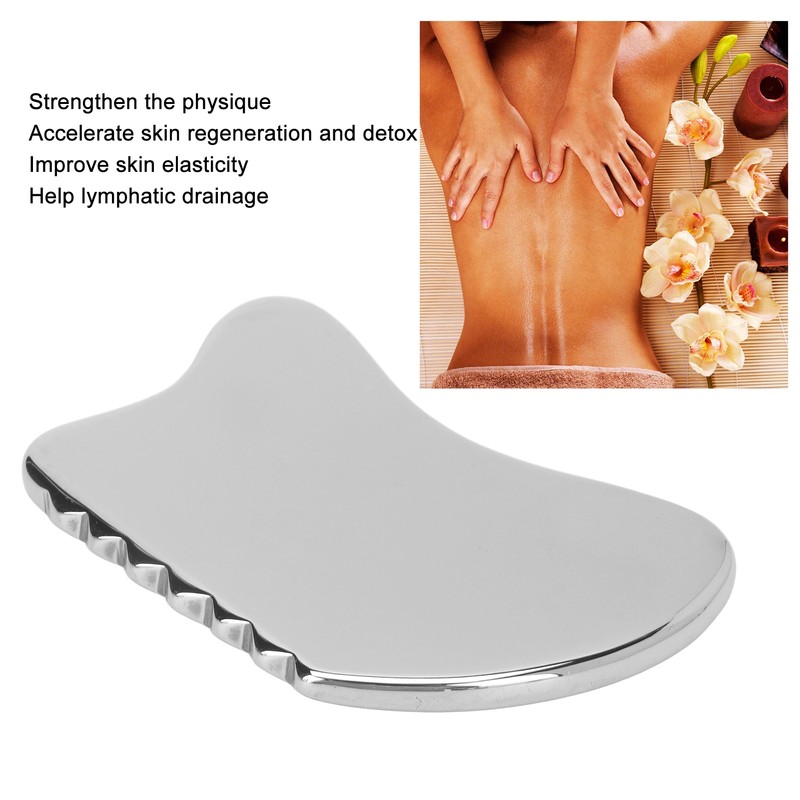 Terahertz Stone Gua Sha Scraping Tool Men Women Portable Facial