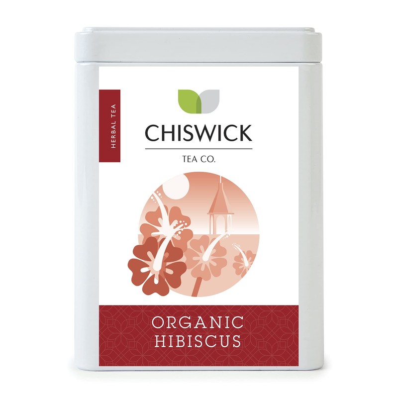 Organic Hibiscus Flowers Premium Loose Leaf Herbal Tea - Chiswick